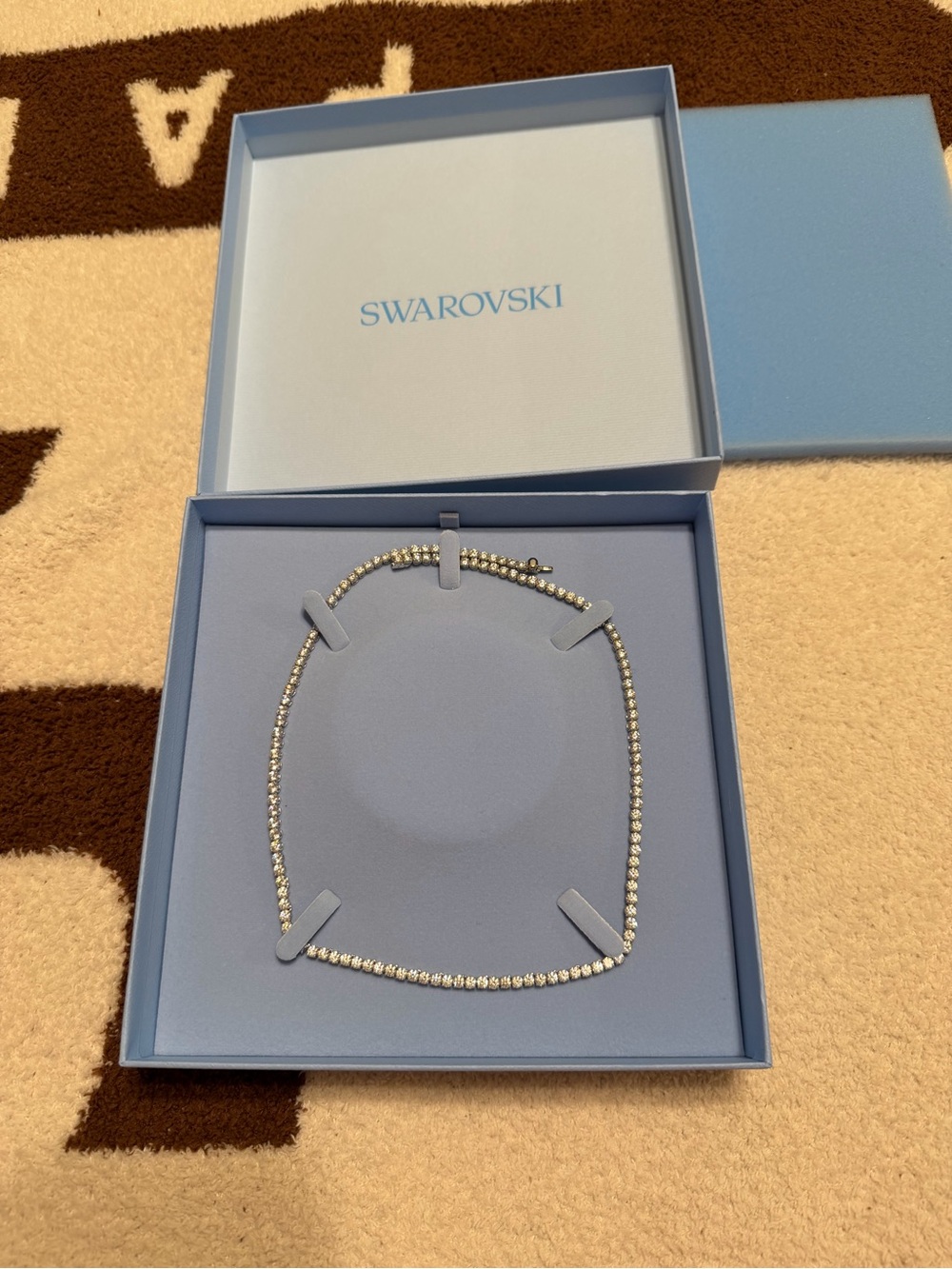 Swarovski Matrix Tennis Necklace (L)